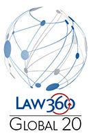 Law 360 Global 20 Award