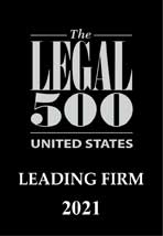 The Legal 500 United States Leading Firm 2021
