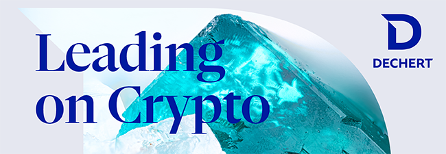 Leading on Crypto banner. This video series is your go-to source for timely insights from Crypto industry leaders on the ever changing regulatory environment, trends and innovations.