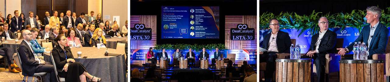 Various Images from DealCatalyst/LSTA’s The U.S. Private Credit Conference on Direct Lending 2025 Event