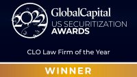 Global Capital Securitization Awards 2022 CLO Law Firm of the Year
