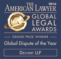 The American Lawyer Global Dispute of the Year 2016