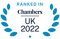 Top Ranked for Chambers UK 2022