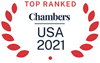 Top Ranked for Chambers USA 2021